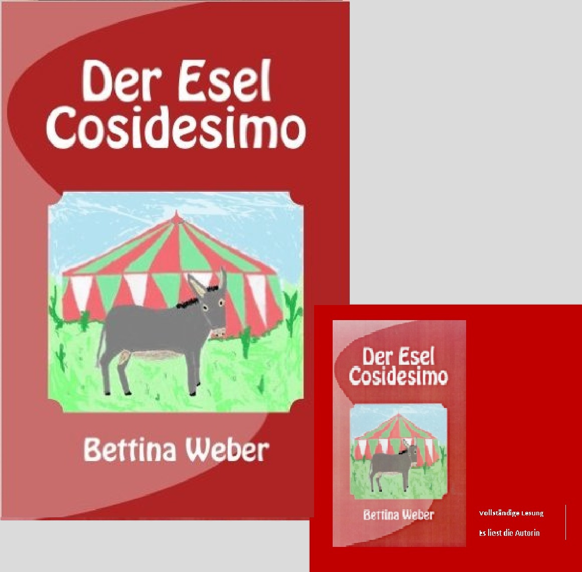 Der Esel Cosidesimo Buchcover und Hörbuch