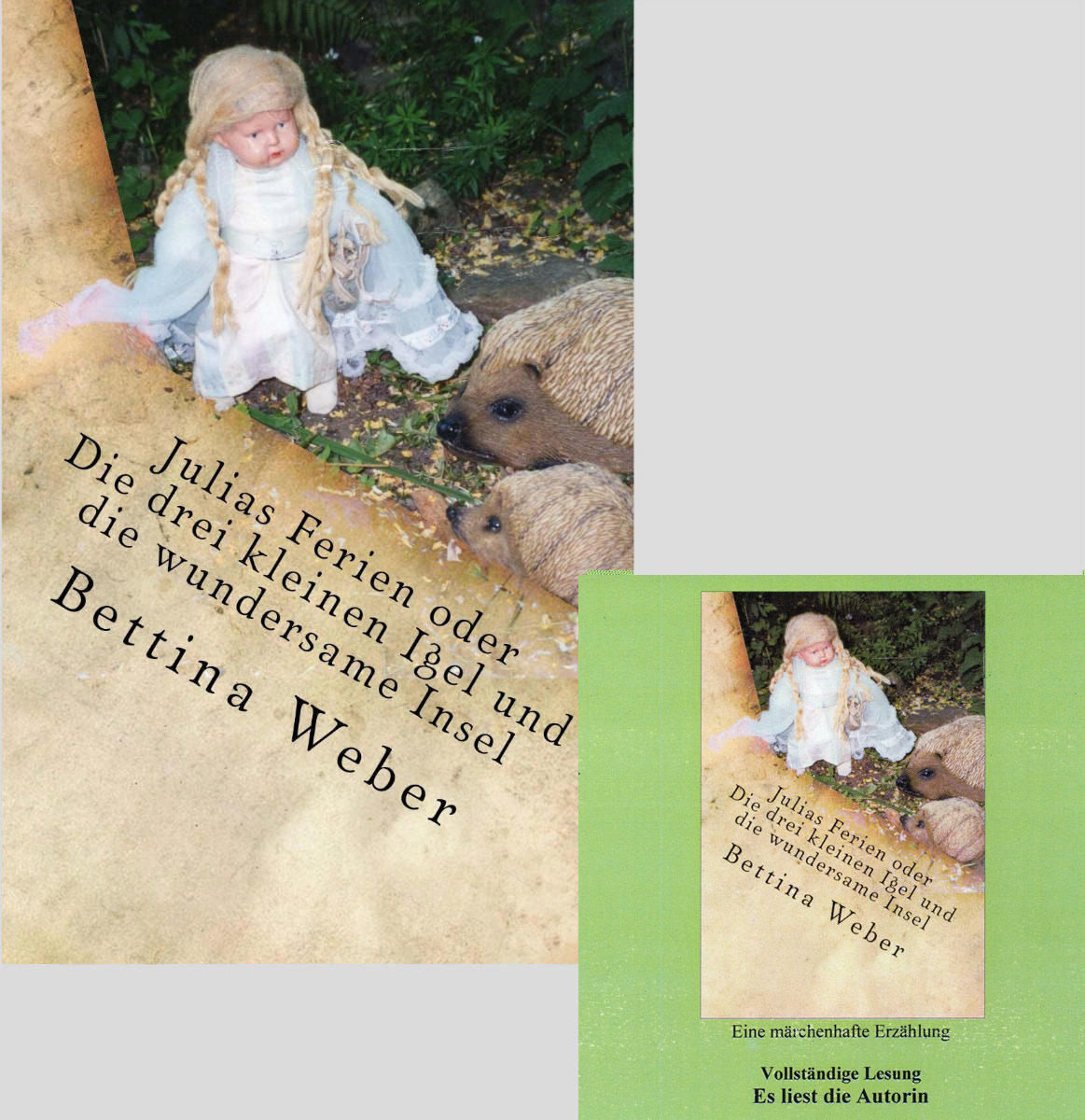 Julias Ferien Buchcover und Hörbuch