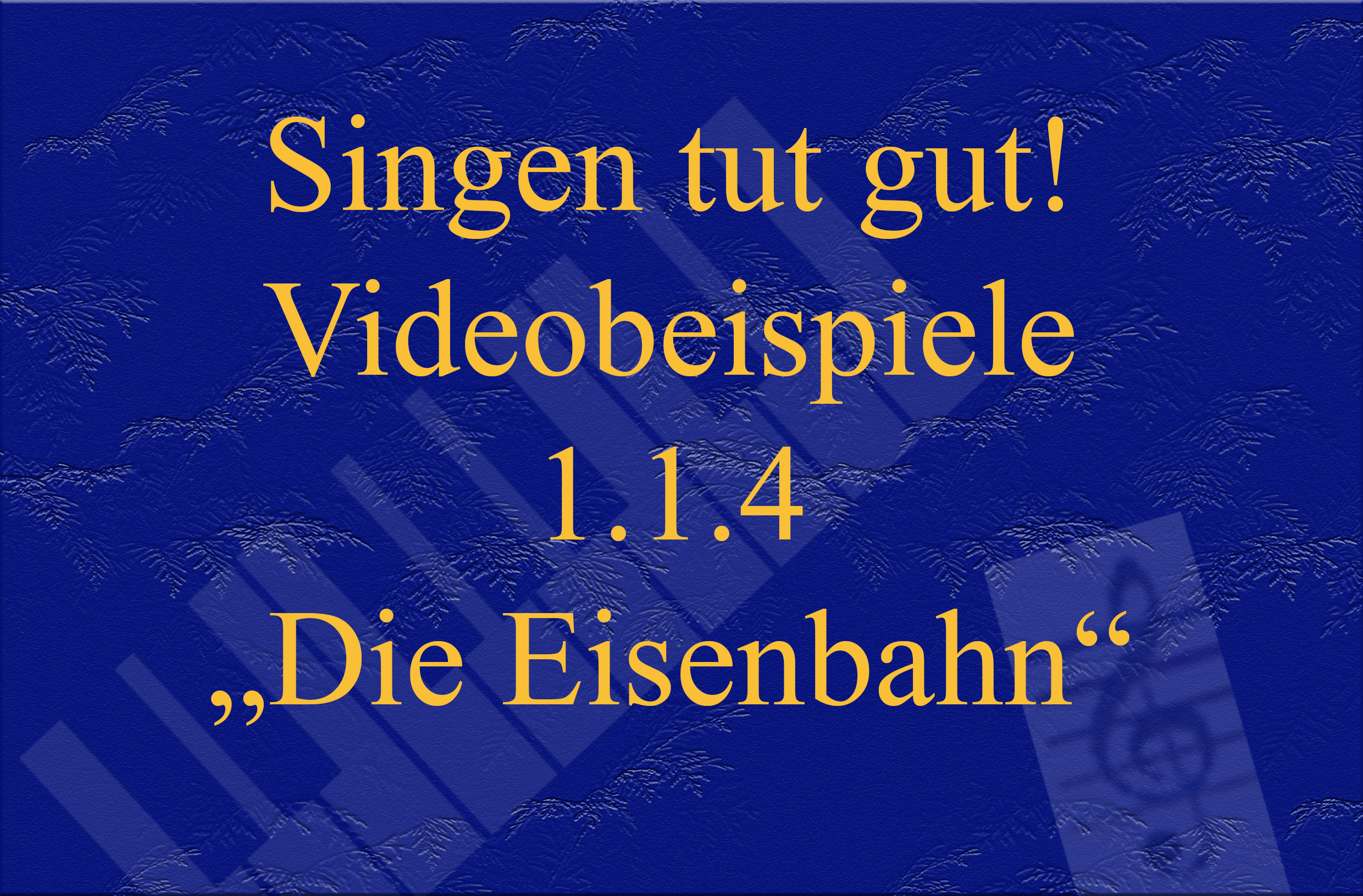 Videobeispiel 1.1.4