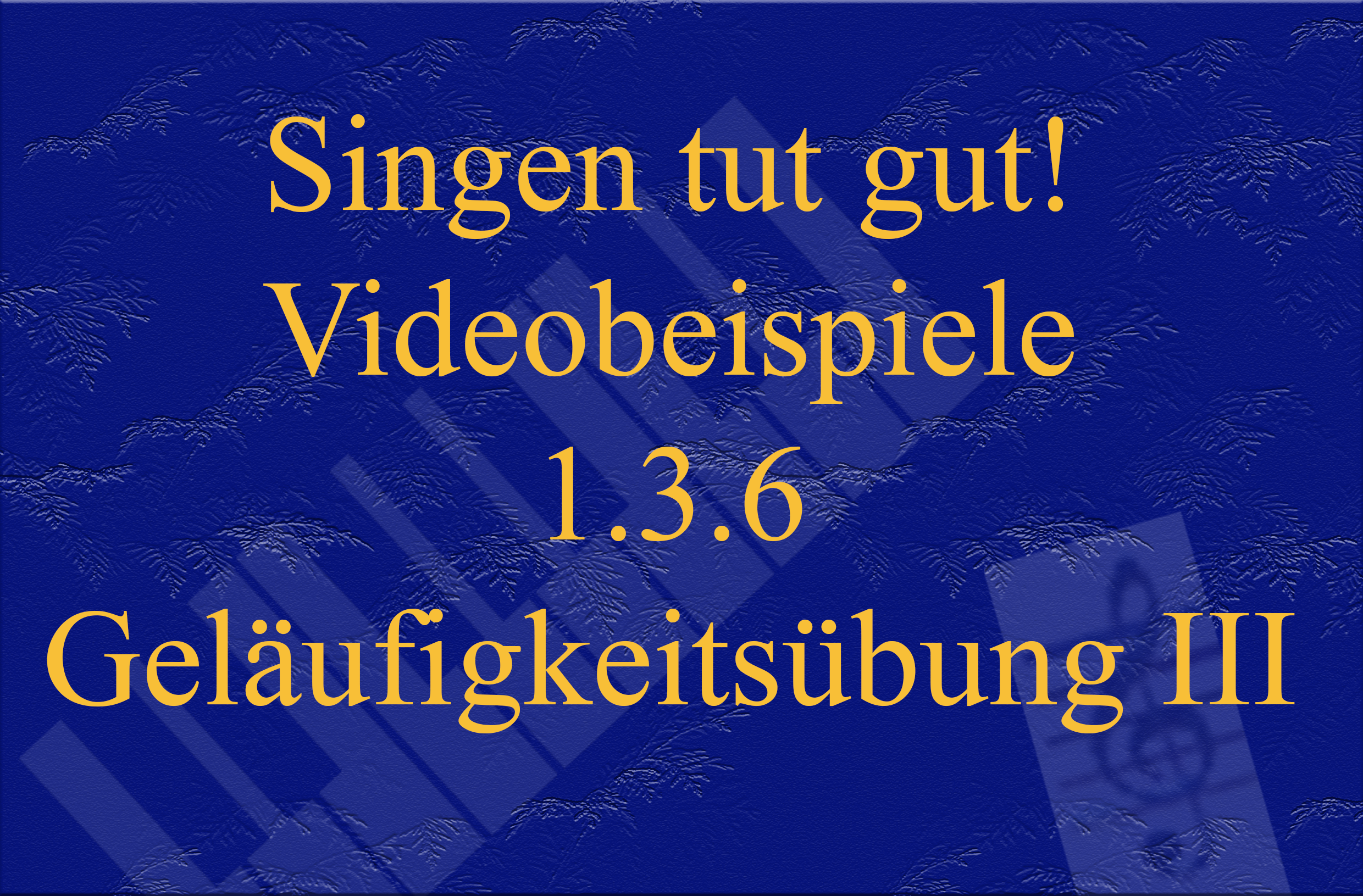 Videobeispiel 1.3.6